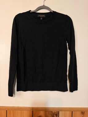 Banana Republic Black Crewneck Sweater